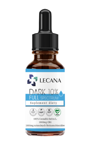 Olejek CBG 10% - Lecana Dark (10ml)