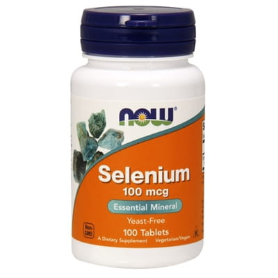 Selen - Selenium 100 mcg (100 tabletek)